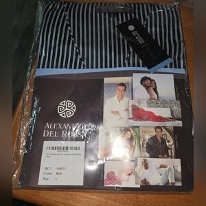 New In Package Mens Satin Pajamas (Top And Bottoms)